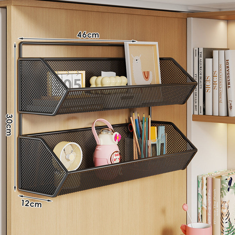 Over-Cabinet Mesh Hanging Storage Basket Shelf Organizer