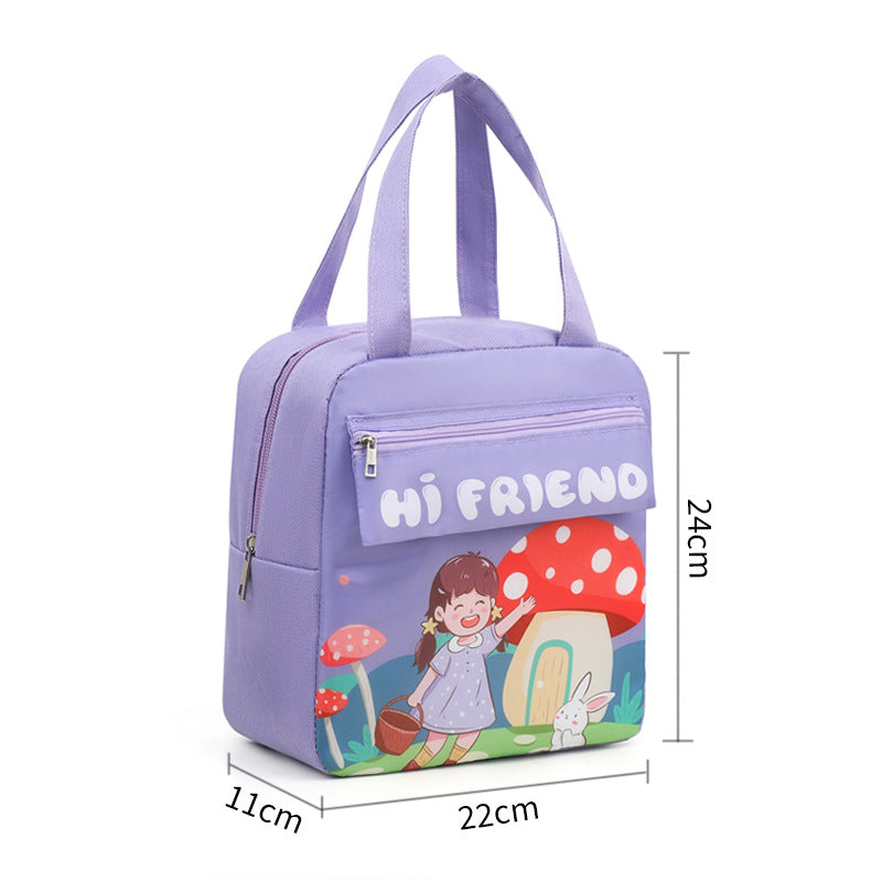 Cartoon-Themed Insulated Lunch Bag Kalsten