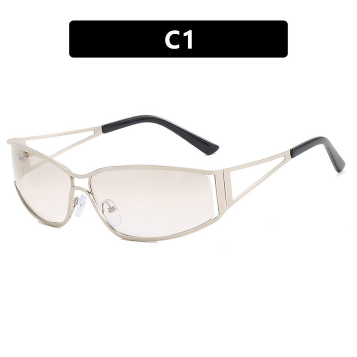 Women's sporty sunglasses in futuristic style Kalsten