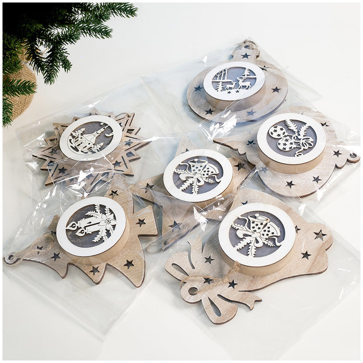 Decorative Wooden Christmas Ornament Kalsten