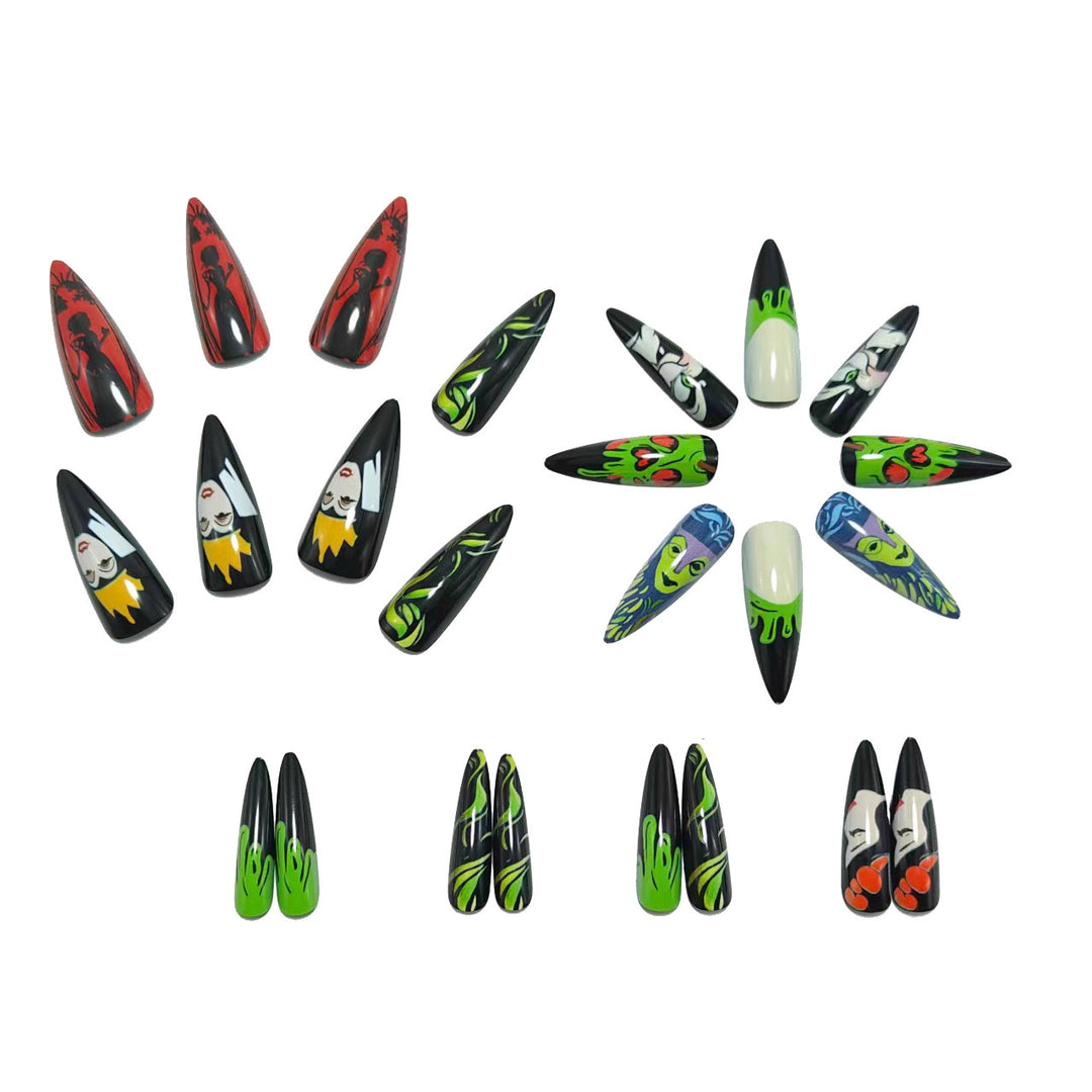 Creative nail art with fairy tale motifs Kalsten