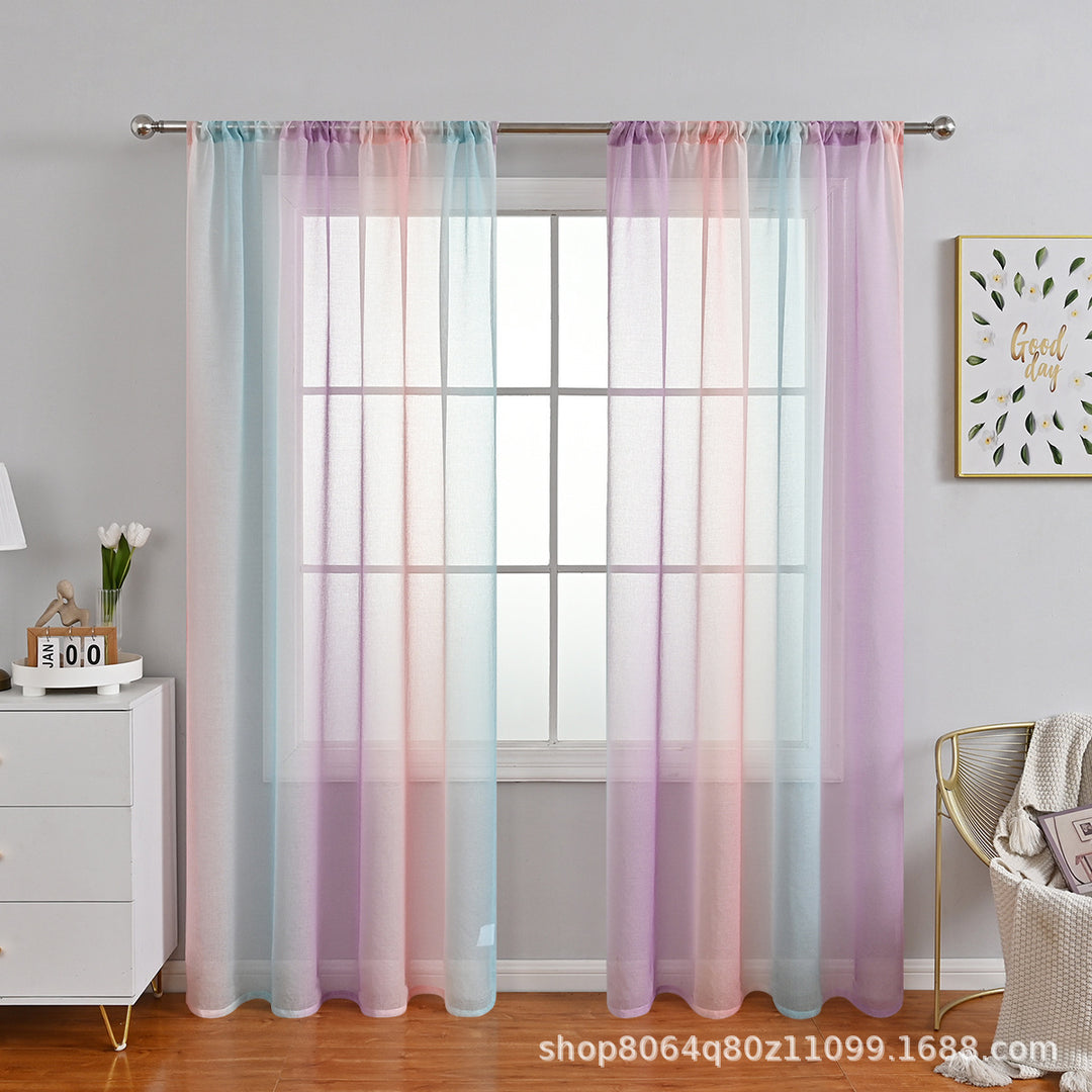 Sheer Gradient Window Drapes