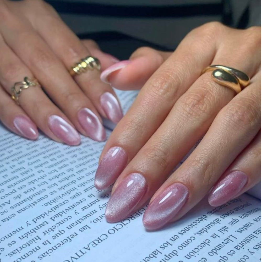 Artificial nails with elegant mirror shine Kalsten