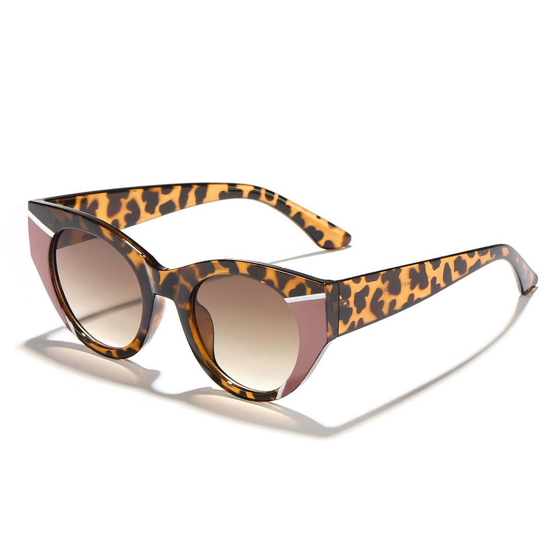 Women's fashionable sunglasses with unique leopard print Kalsten