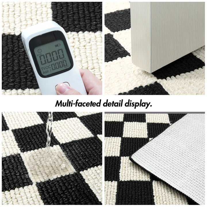Geometric Patterned Entrance Mat