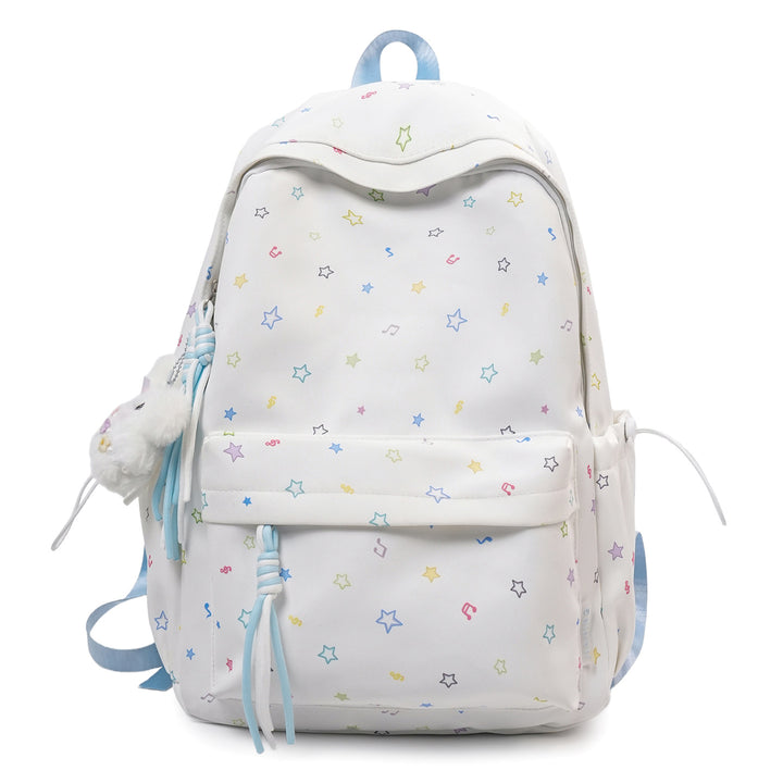 Fashionable backpack with colorful star pattern Kalsten