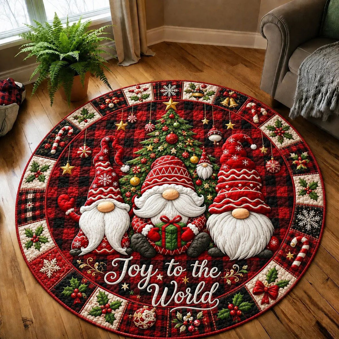 Decorative Holiday Themed Mat for Seasonal Decor