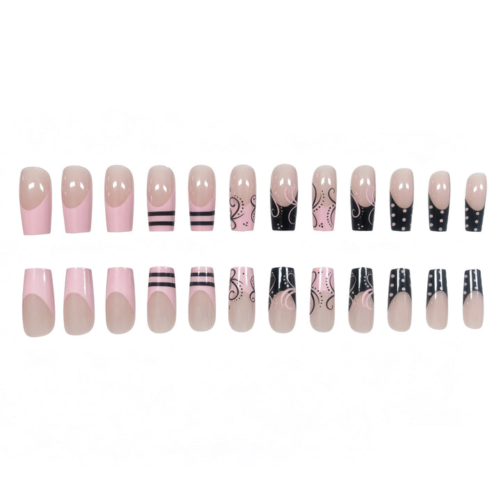 Artistic Glossy Nail Art Enhancements Kalsten