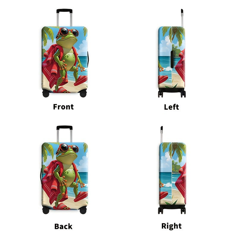 Women’s hard-shell suitcase with creative animal design Kalsten