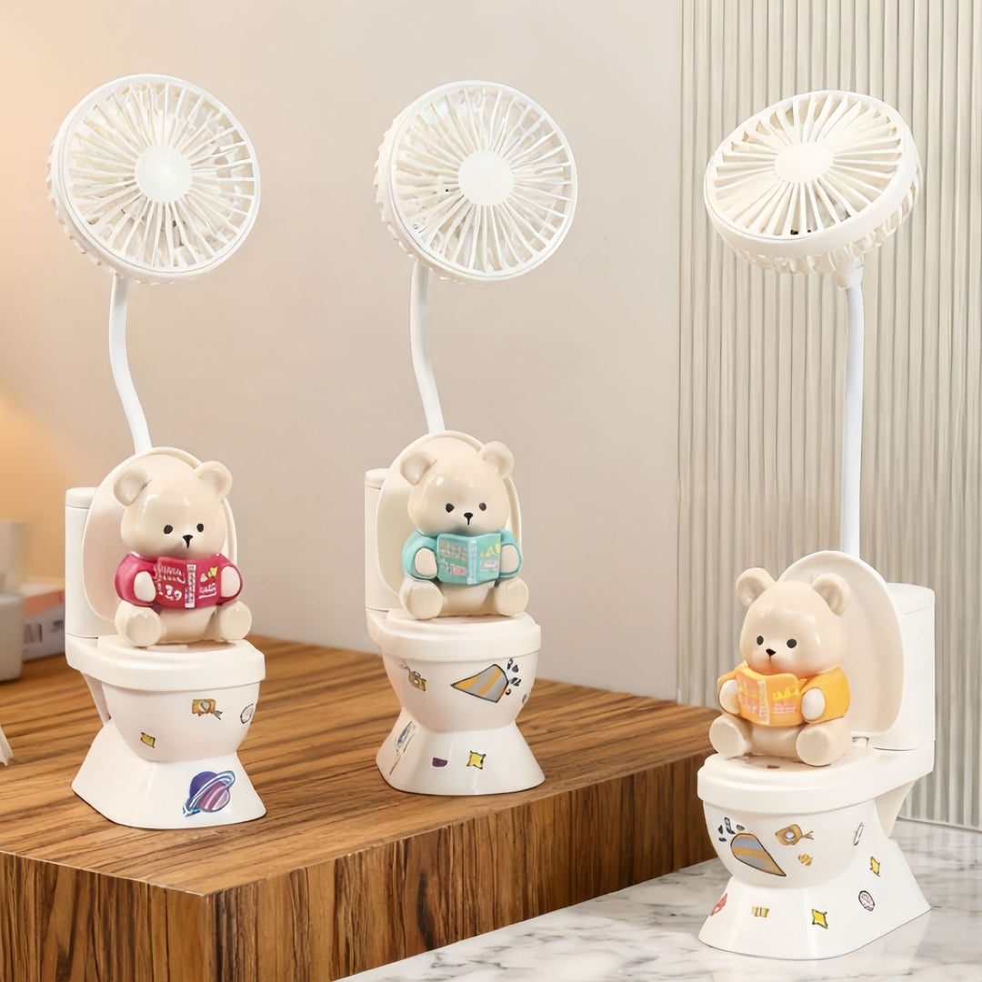 Creative Table Fan in Cute Bear Design Kalsten