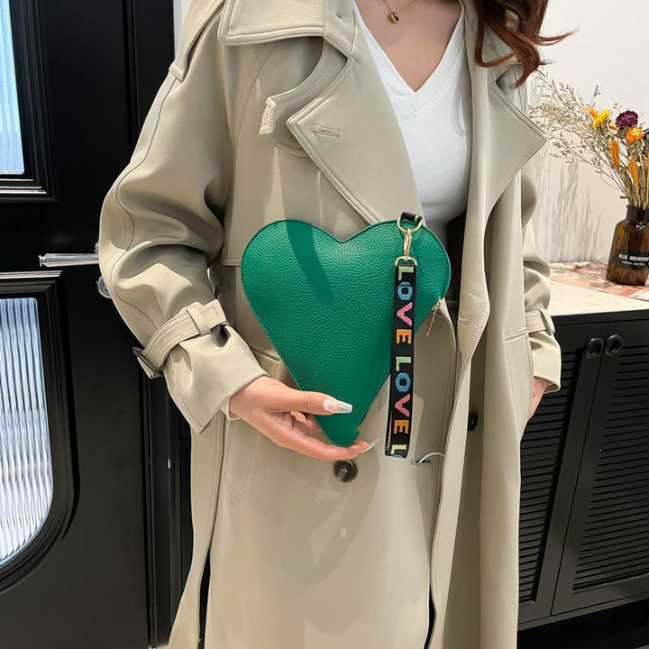 WoHeart-Shaped Compact Handbag Kalsten