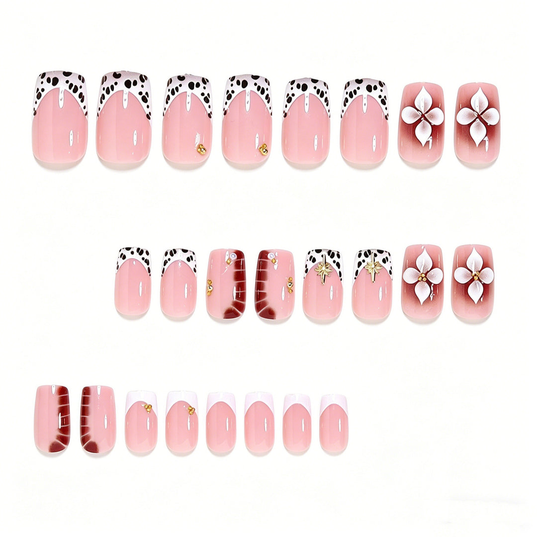 Decorative 3D Floral Nail Art Kalsten