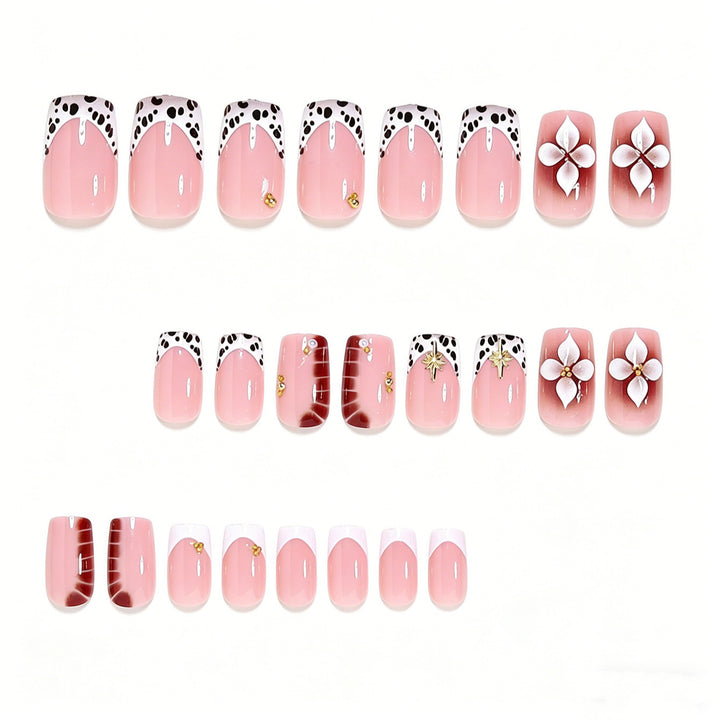 Decorative 3D Floral Nail Art Kalsten