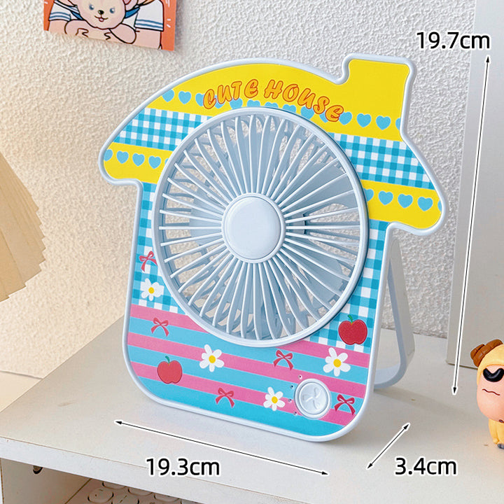 Women's table fan in creative house design Kalsten