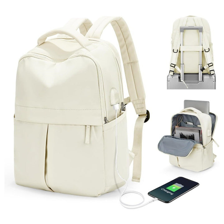 Multifunctional Laptop Backpack with USB Port and Versatile Compartments Kalsten