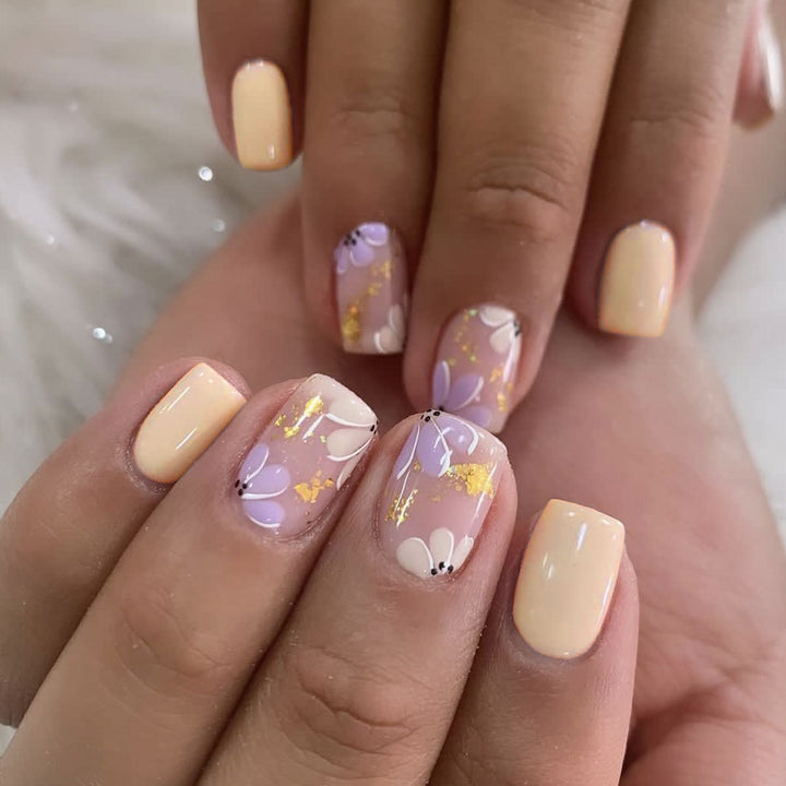 Floral Nail Art Design Kalsten