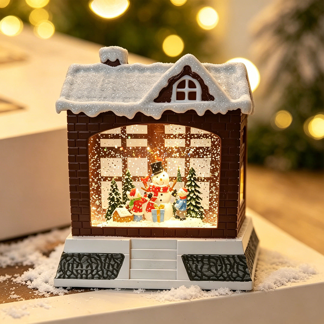 Decorative Christmas lantern with lights Kalsten