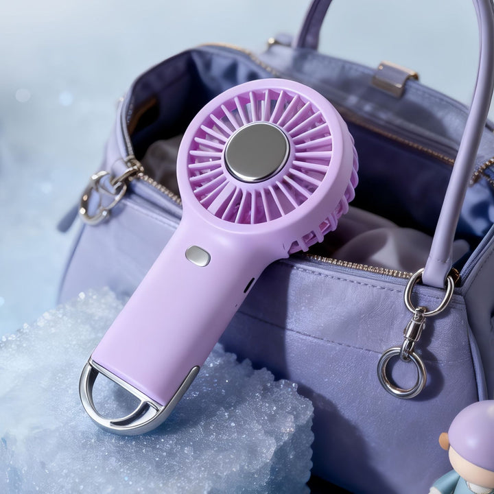 Women Portable Hand Fan with USB Charging Function Kalsten