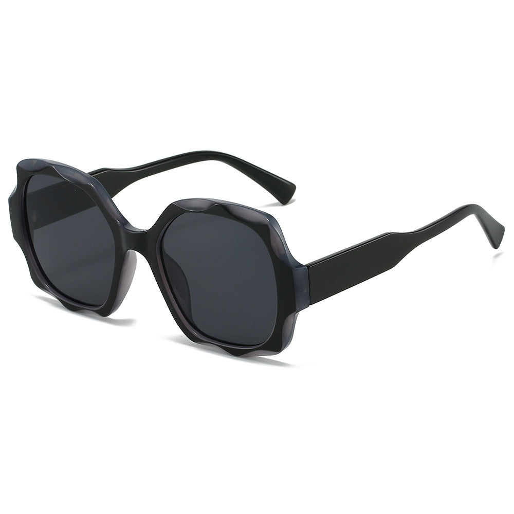 Fashion-Forward Hexagonal Frame Sunglasses Kalsten