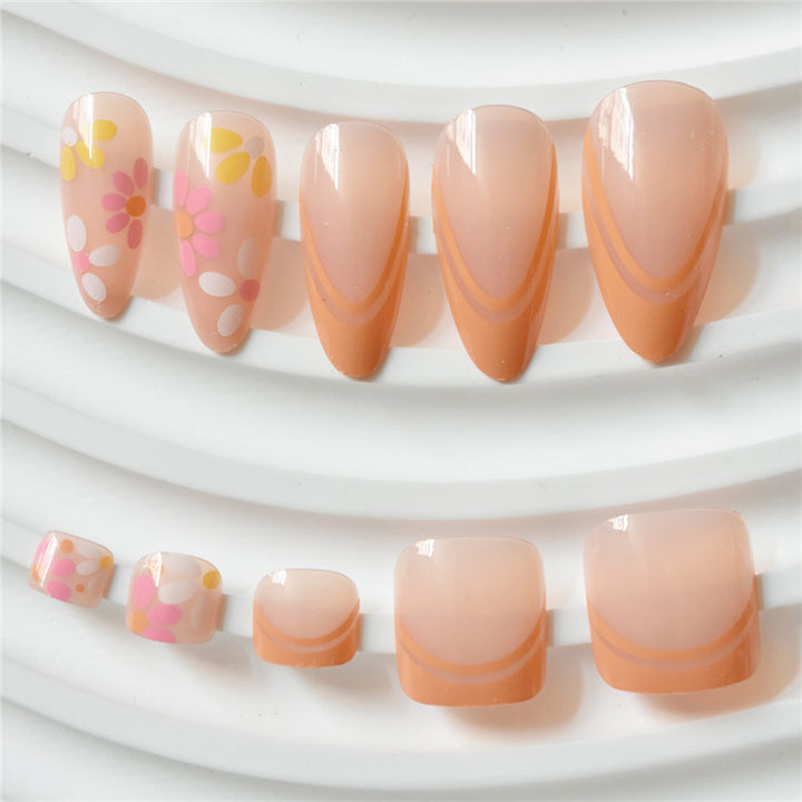 Floral Artistry Press-On Nails Kalsten 1788434545