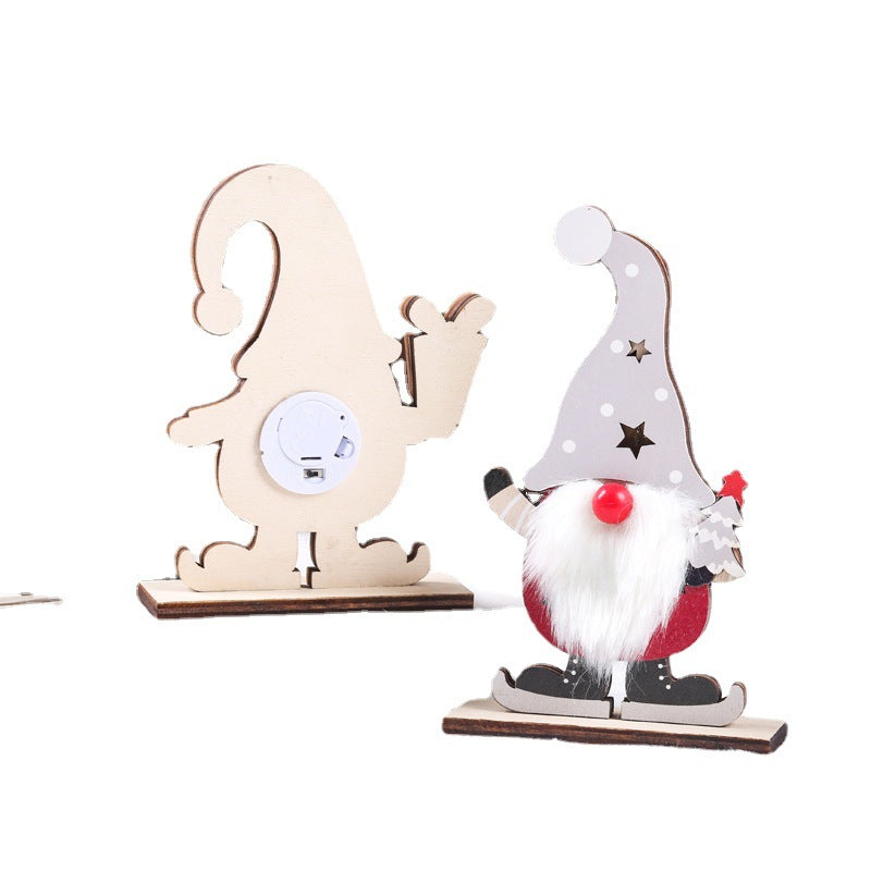 Decorative Christmas gnome with LED lighting Kalsten