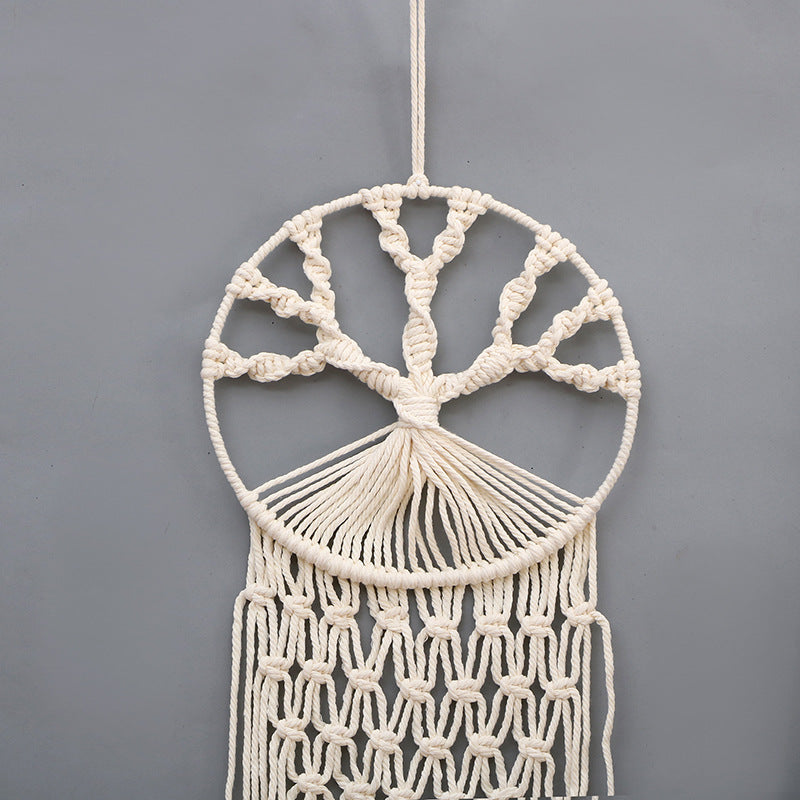 Decorative Macrame Tree of Life Wall Art Kalsten