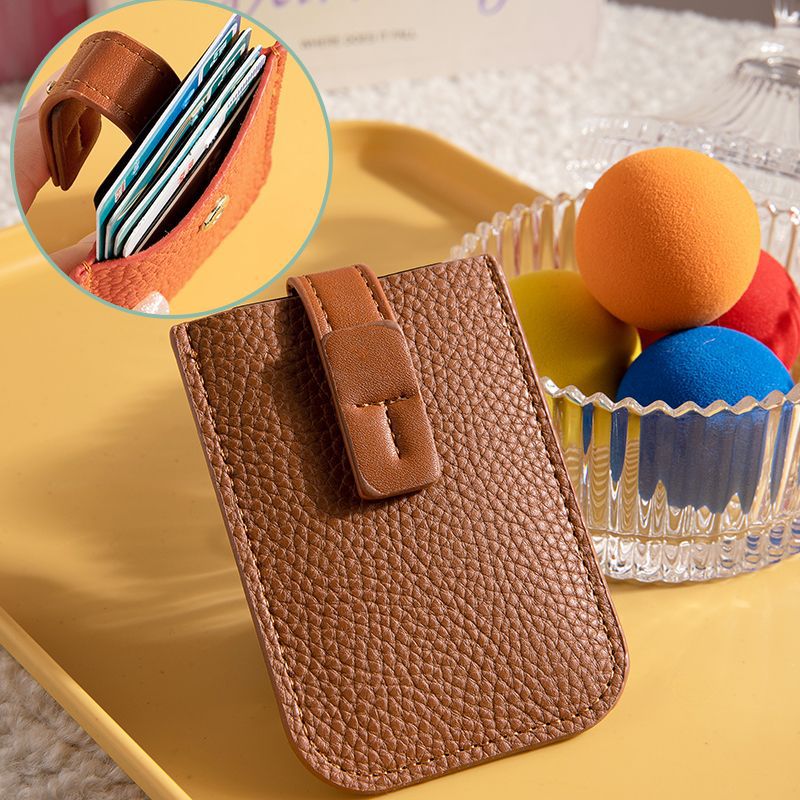 Minimalist RFID-Blocking Leather Card Holder Kalsten
