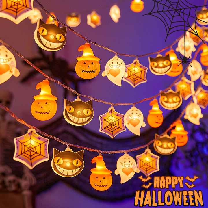 Festive Ghost LED String Lights Kalsten