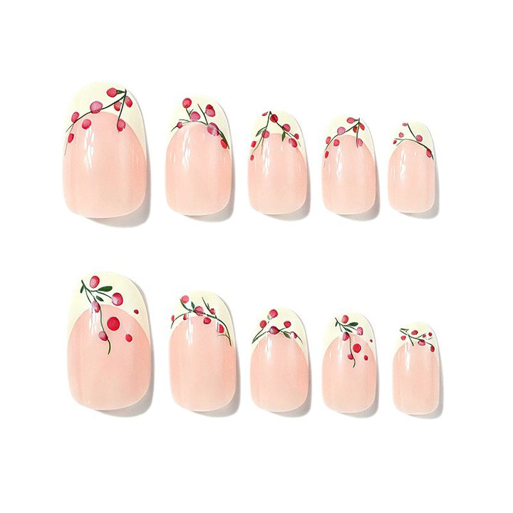 Floral-Themed Nail Art Extensions Kalsten