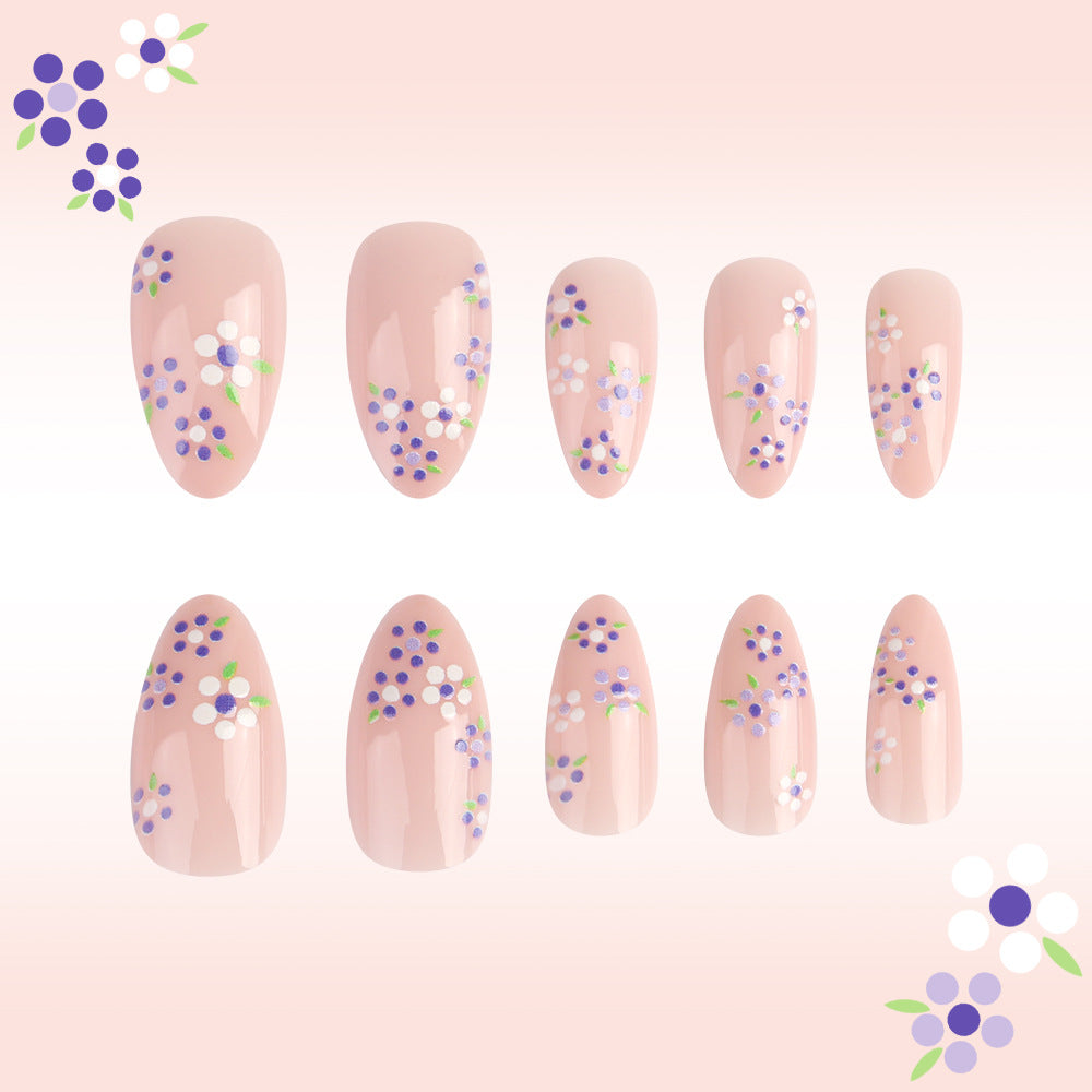 Floral Design Press-On Nail Art Set Kalsten 1787543104