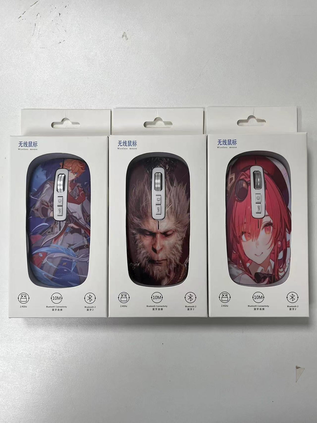 Graphic Art Wireless Mouse Kalsten