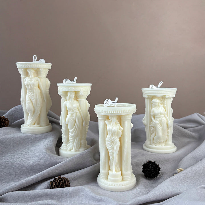 Sculpted Goddess Candle