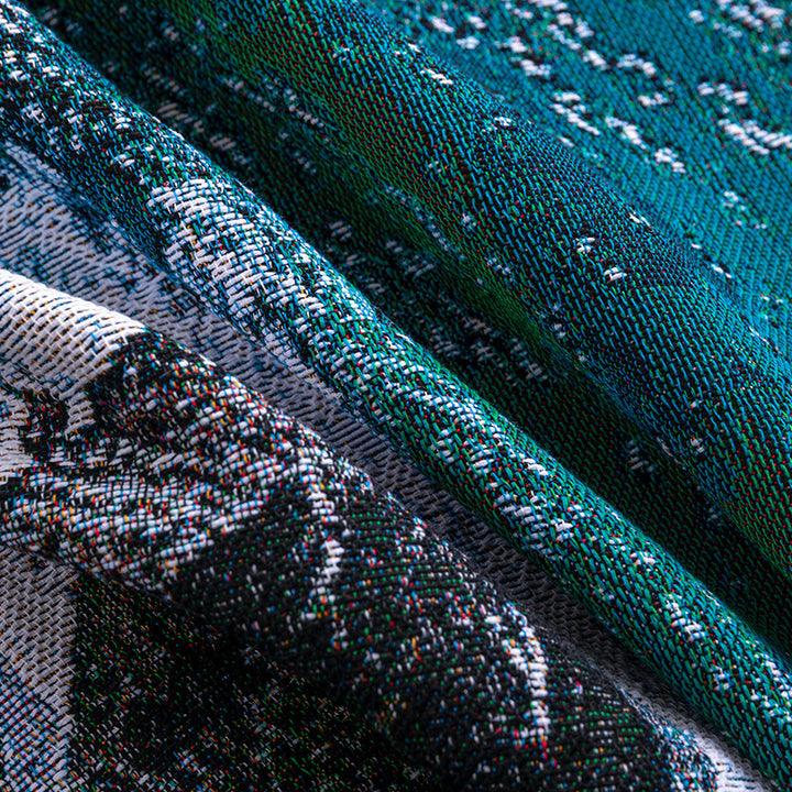 Scenic Coastal Landscape Throw Blanket