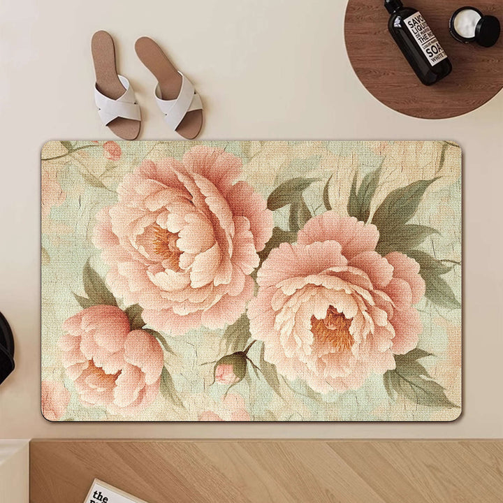 Artistic Koi Fish Bath Mat