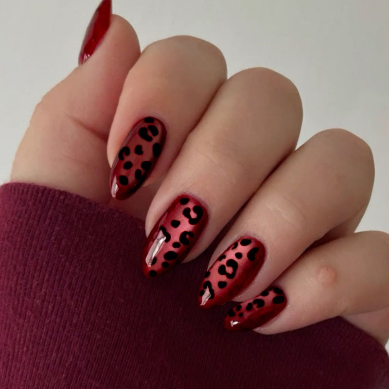 Luxury Animal Print Press-On Nails Kalsten