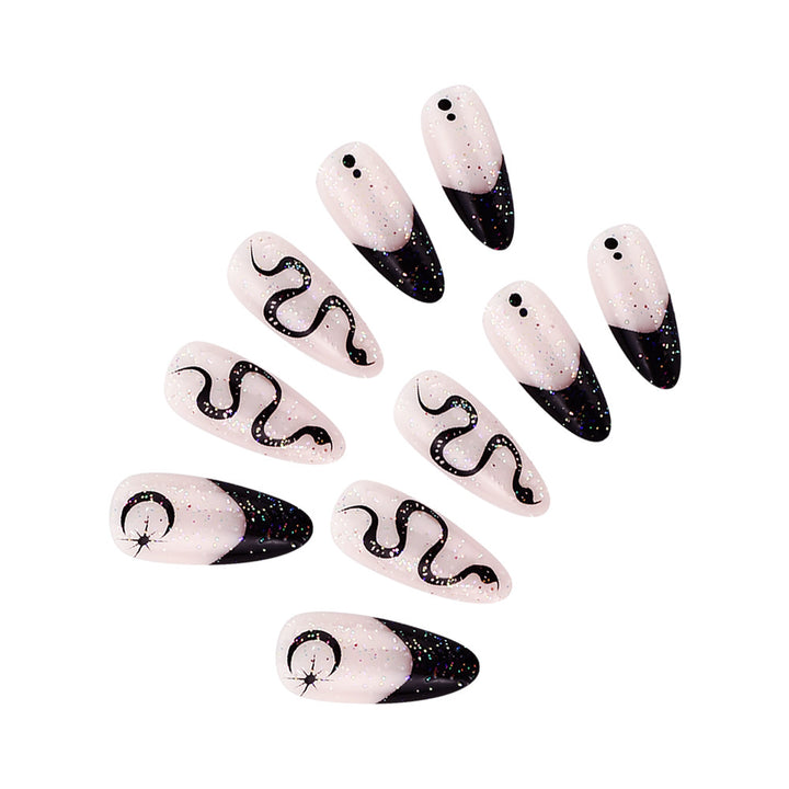 Artistic Gel Press-On Nail Set Kalsten