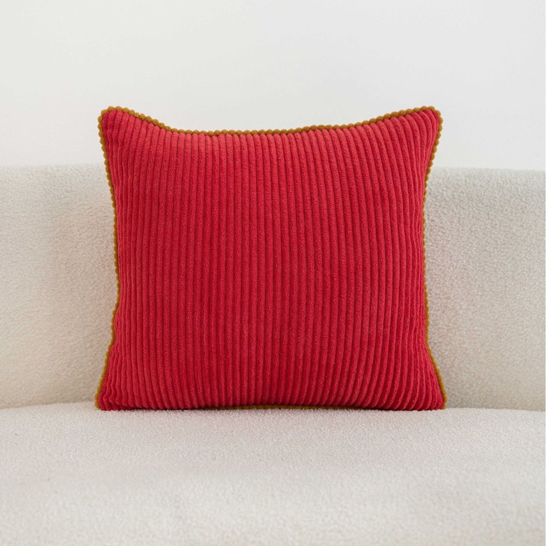 Textured Corduroy Decorative Pillow