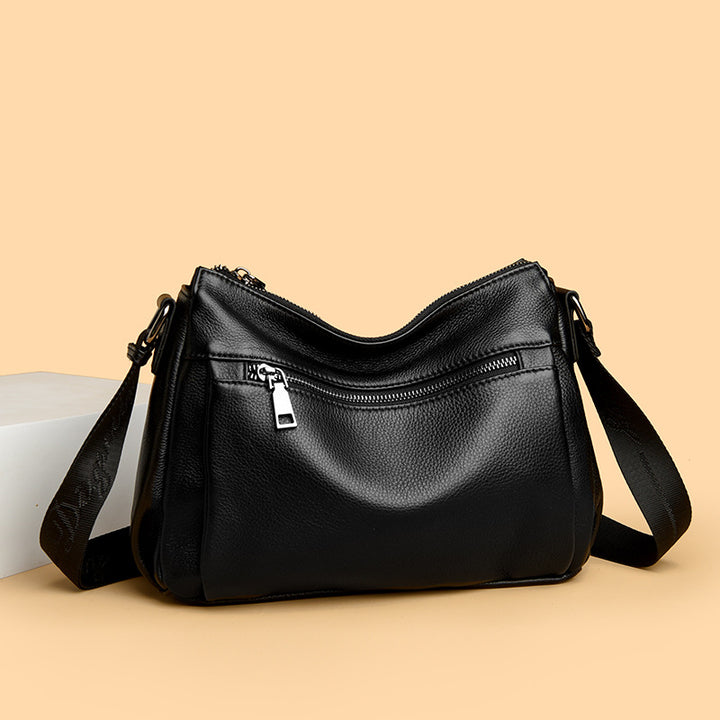 Textured Leather Crossbody Bag Kalsten