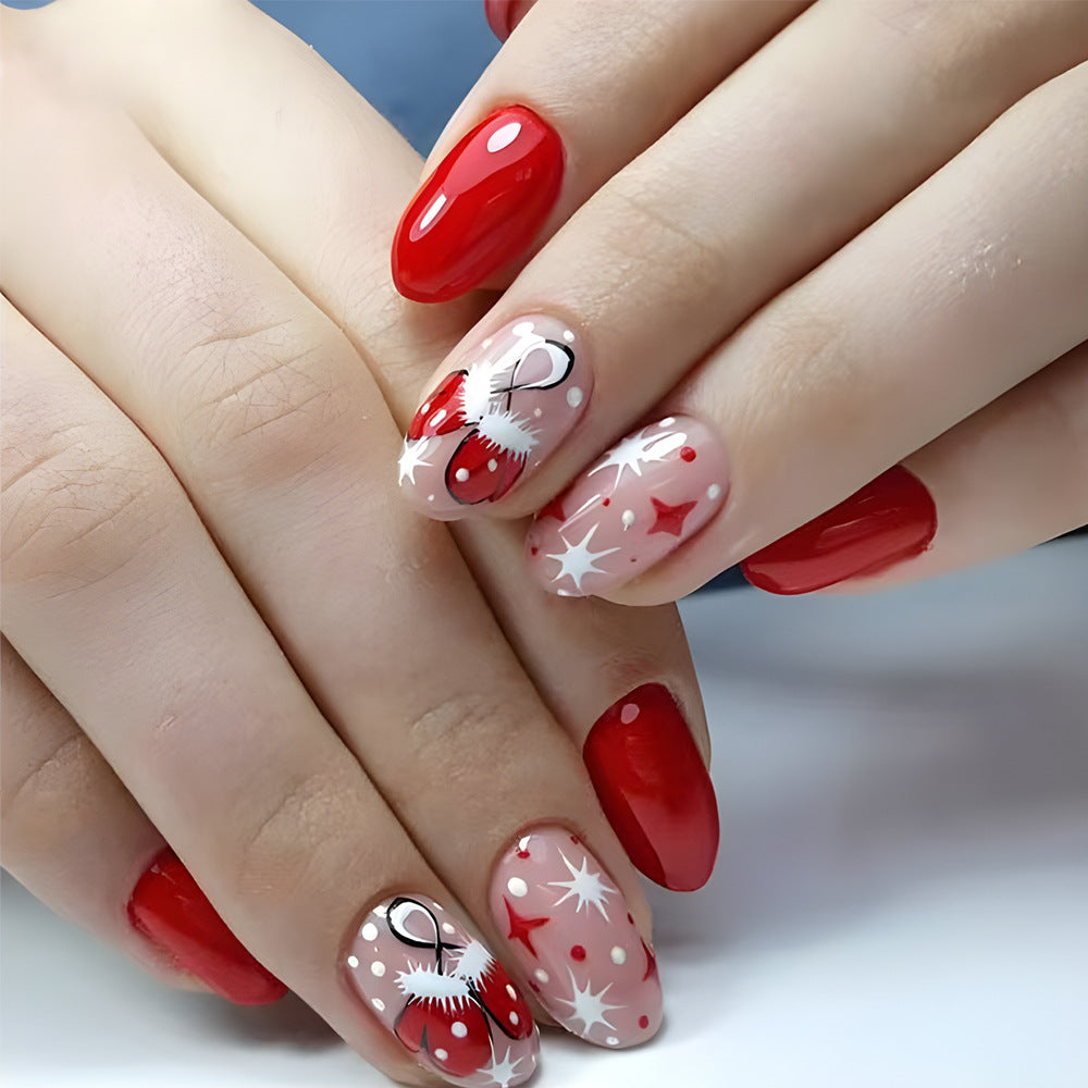 Creative Holiday-Themed Nail Art Set Kalsten
