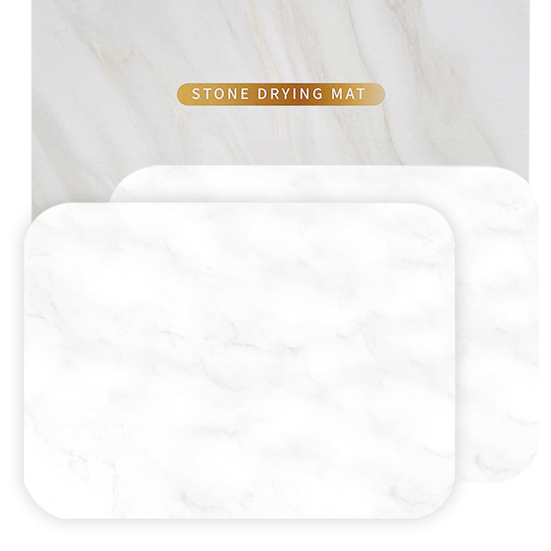Luxury Marble Design Drying Mat