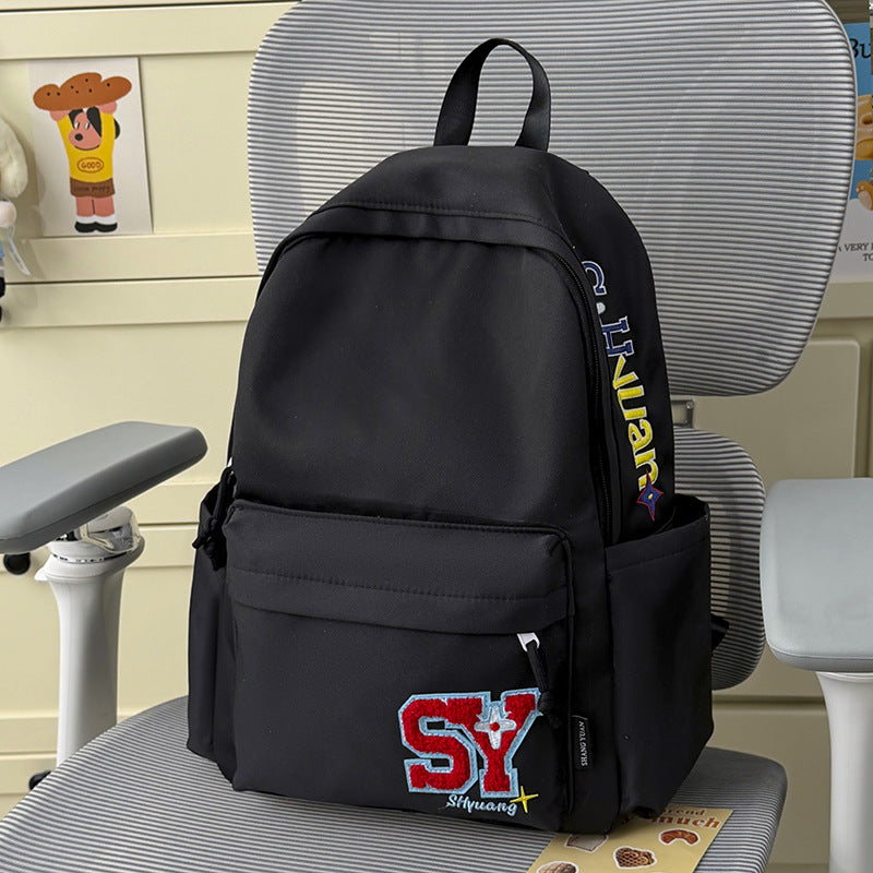 Casual Embroidered Backpack