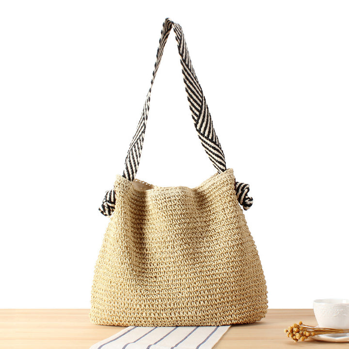 Boho-Style Shopper Bag Made of Natural Weave Kalsten