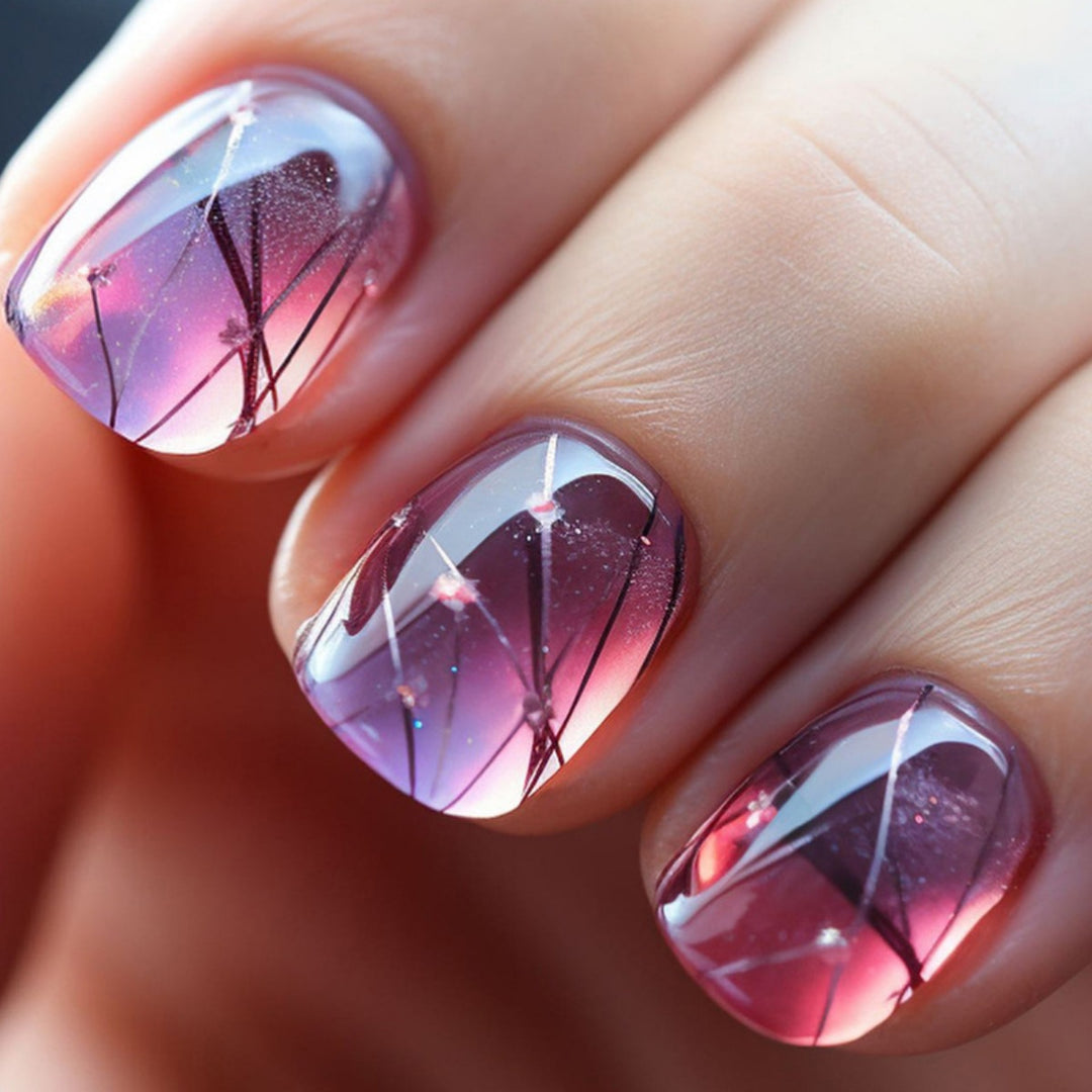 Artistic Ombre Nail Art Extensions Kalsten