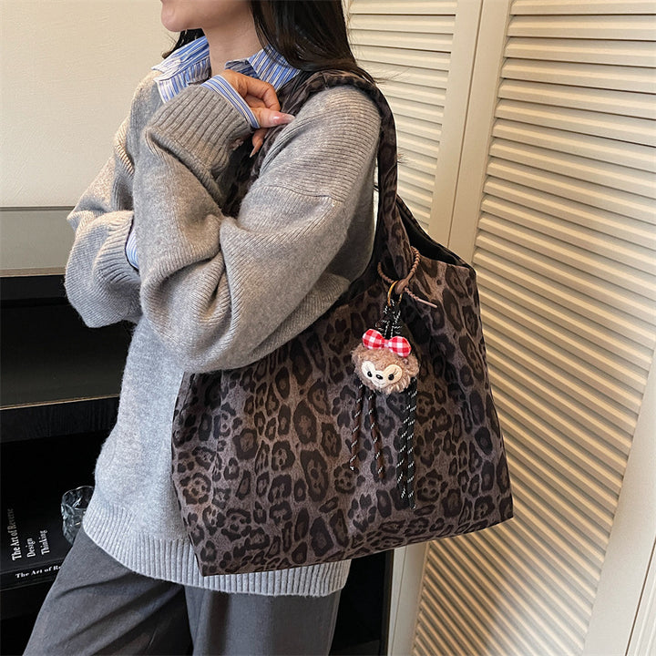 Fashionable Leopard Print Tote Bag Kalsten