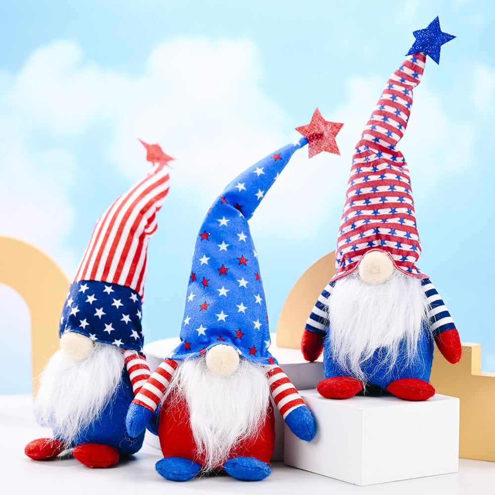 Festive Plush Gnome Figurine Kalsten