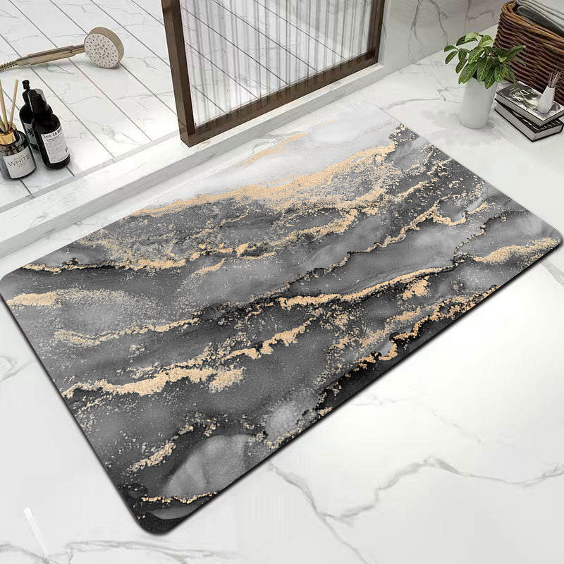 Artistic Abstract Area Mat Kalsten