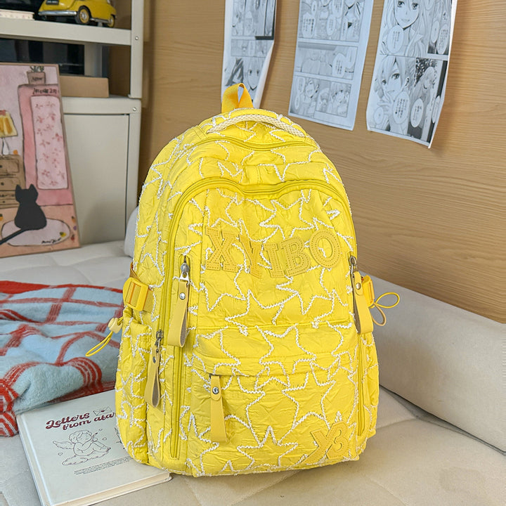 Trendy Star Print Backpack Kalsten