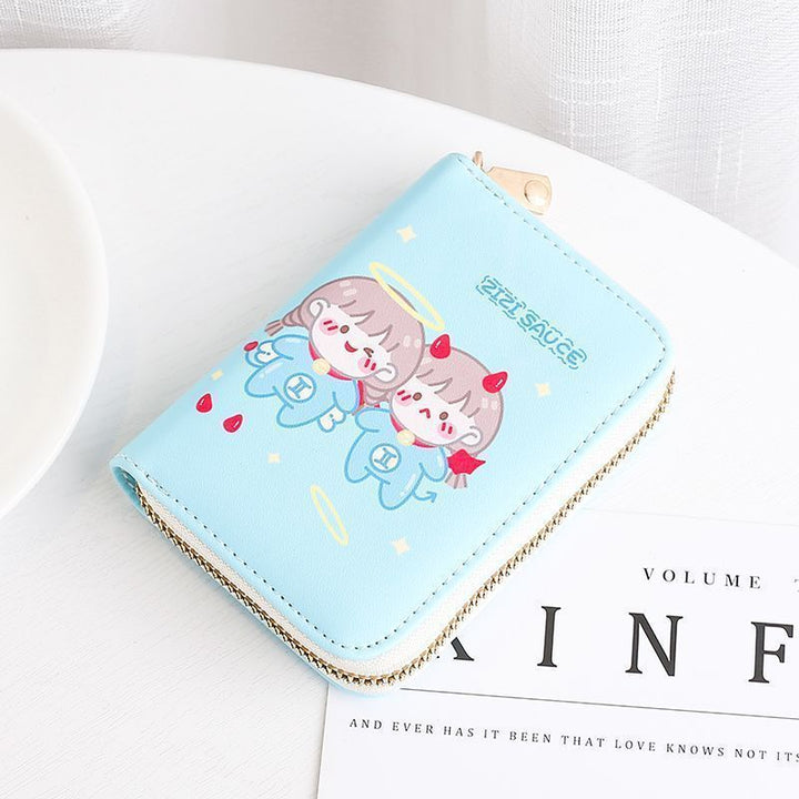 Cute Cartoon Character Zip Wallet Kalsten