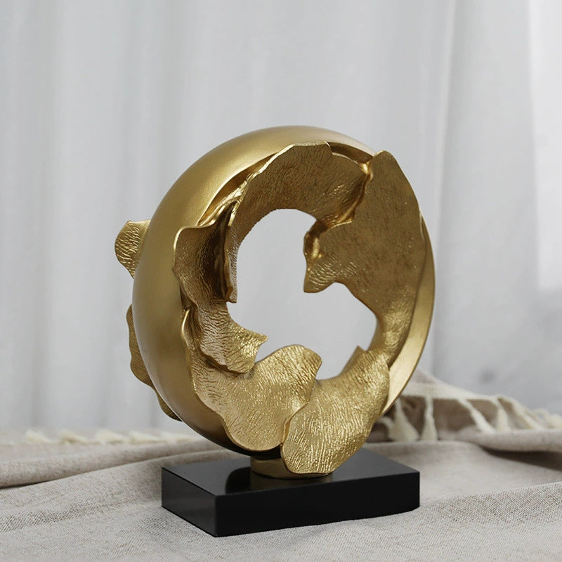 Artistic Decorative Bowl Sculpture