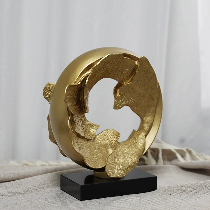 Artistic Decorative Bowl Sculpture
